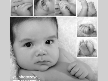 عکس ترکیبی کودک با تم اندام کودک